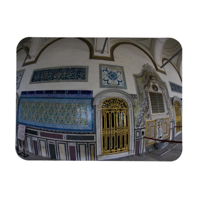Íman Oriente Médio Turquia e cidade de Istambul com os  (Horizontal)