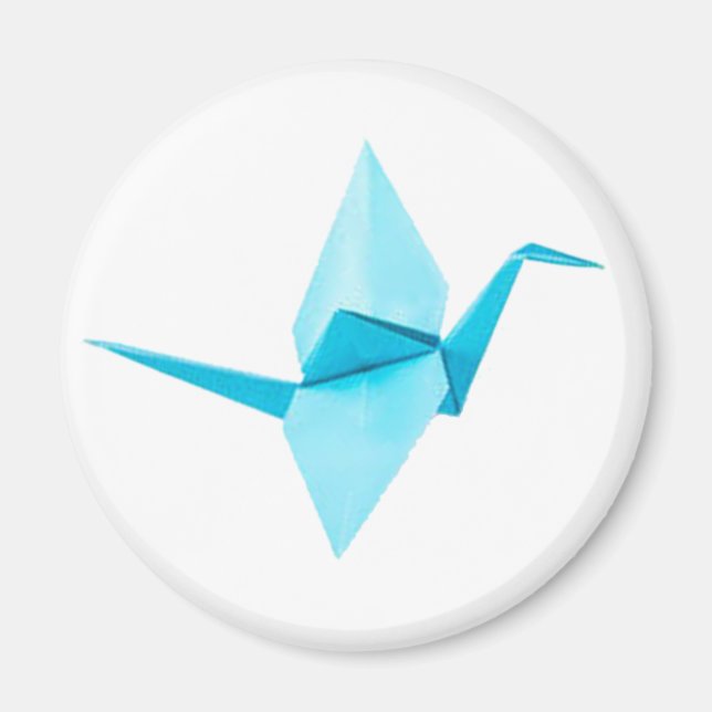 Íman Origami Crane (Frente)
