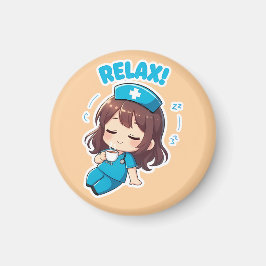 Íman Original Chibi Nurse 3.0 - Relax