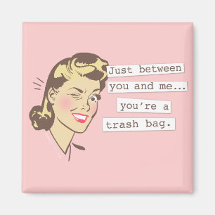 Íman Original entre você & mim Trashbag