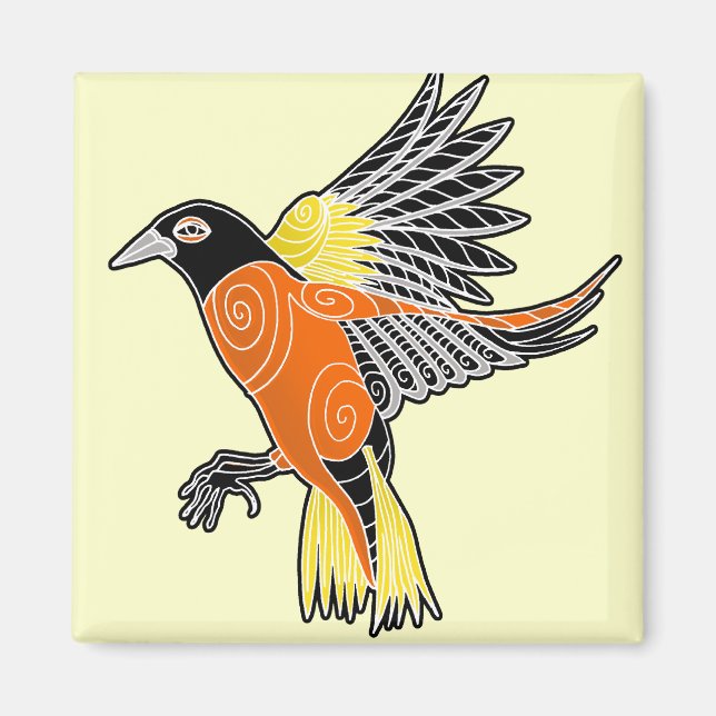 Íman oriole de baltimore (Frente)