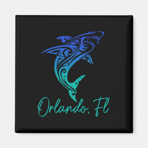 Íman Orlando Fl Tubarão Scu Mergulho Surfista Surf Flór