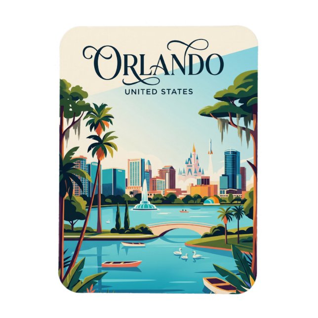 Íman Orlando Flórida (Vertical)