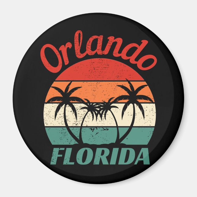 Íman Orlando Florida Magnet (Frente)