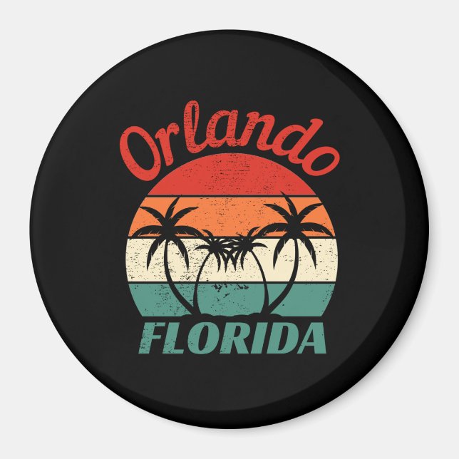 Íman Orlando Florida Magnet (Frente)