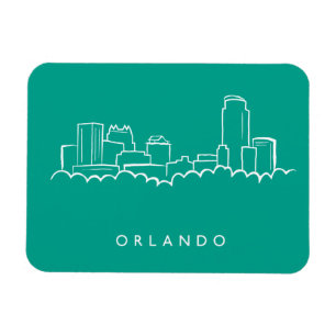 Íman Orlando Florida Skyline