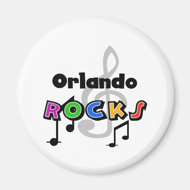 Íman Orlando Rocks (Frente)