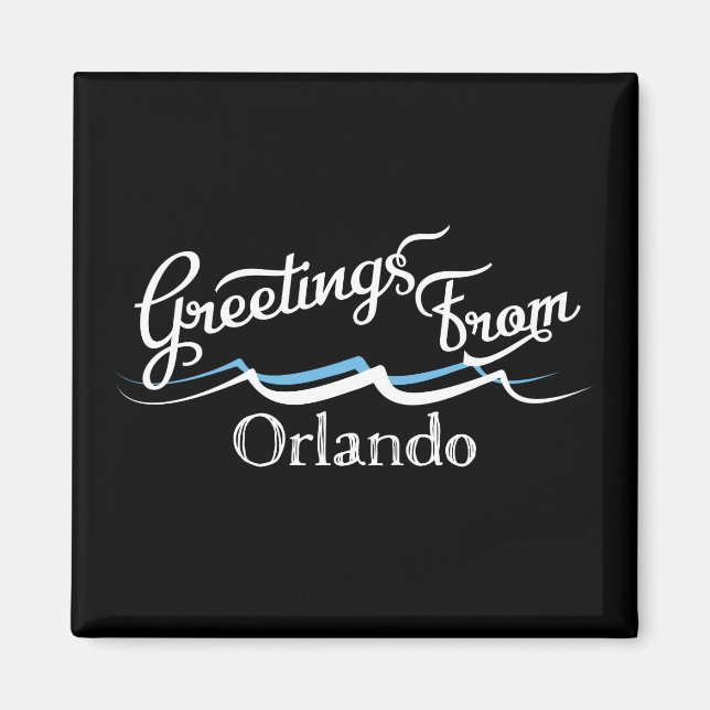 Íman Orlando Water Waves (Frente)