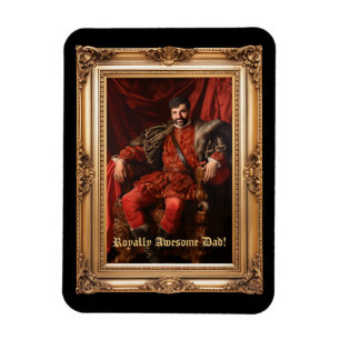 Íman Ornamentado de Fotografias Personalizadas do Retra