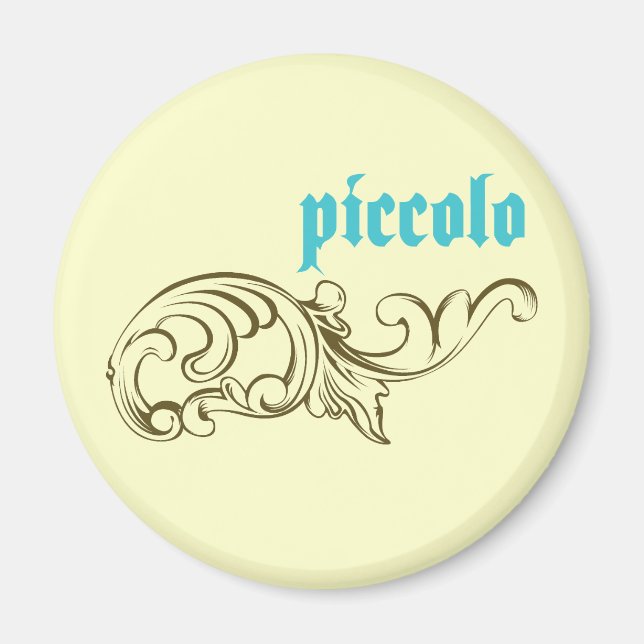 Íman Ornamentado Piccolo (Frente)