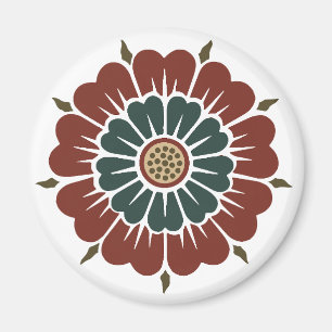 Íman Ornamento chinês Flor Owen Jones padrão asiático f