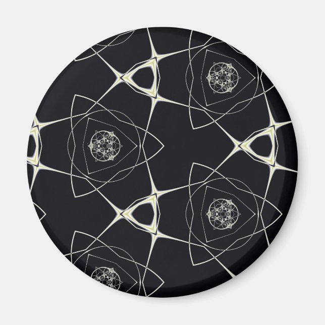 Íman Ornamento Dourado (Frente)