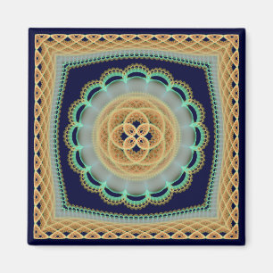 Íman Ornamento geométrico brilhante