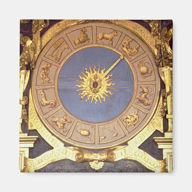 Íman Orologio Zodicale (Relógio Zodiac) (afresco e marr (Frente)