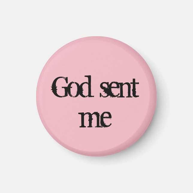 Íman Orphan Black citação que Deus me enviou (Frente)