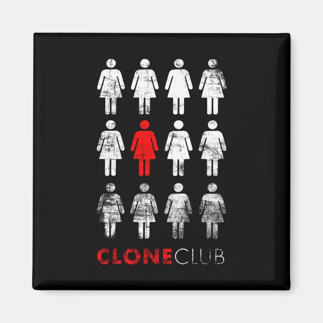 Íman Orphan Black | Clube Leda Clone (Frente)