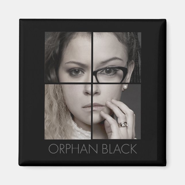 Íman Orphan Black | Colagem de clones (Frente)