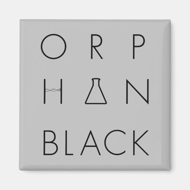 Íman Orphan Black | Grade de Logotipo (Frente)