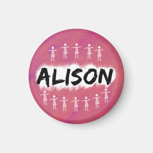 Íman Orphan Black Magnet - Alison (Frente)