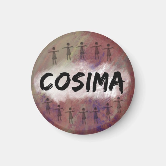 Íman Orphan Black Magnet - Cosima (Frente)