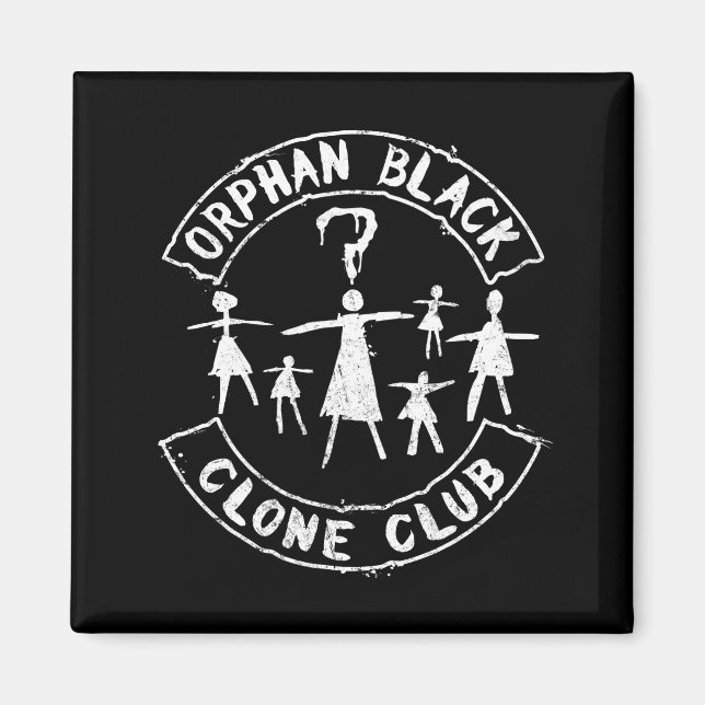 Íman Orphan Black | Stick Figure Clone Club (Frente)
