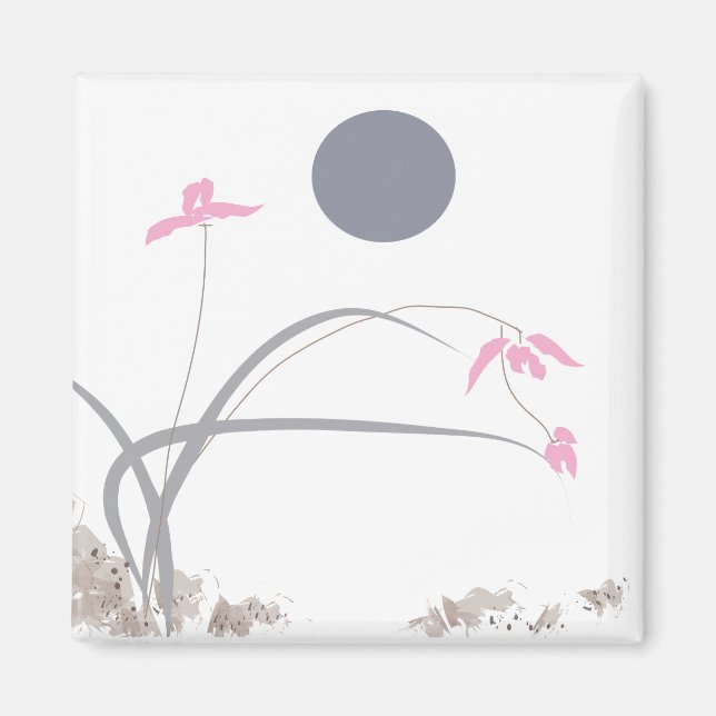 Íman orquídea chinesa (Frente)