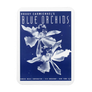Íman "Orquídeas Azuis" de Hoagy Carmichael