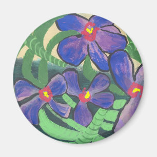 Íman Orquídeas no ímã da máscara