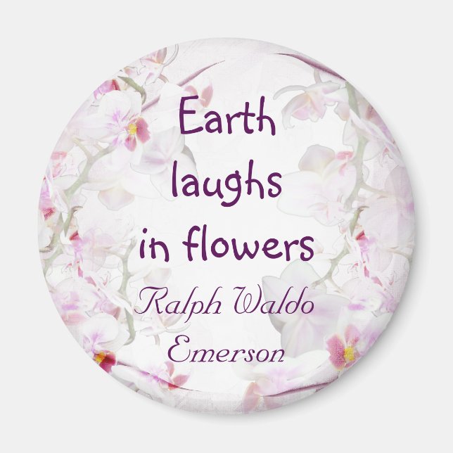 Íman orquídeo (Frente)