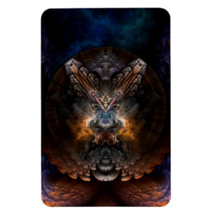 Íman Orthricon Fractal Art Photo Magnet