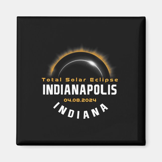 Íman Ortodia Indianapolis Indiana Total Eclipse Solar 2 (Frente)