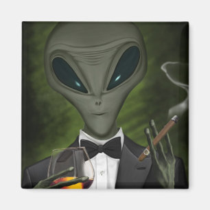Íman Os aliens obtiveram o ímã da classe