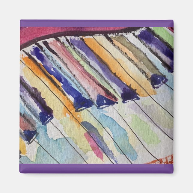 Íman Os amantes do piano tomam nota! (Frente)