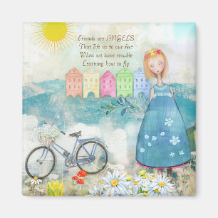 ÍMAN OS AMIGOS SÃO COMO O ÍMÃ QUADRADO DOS ANJOS