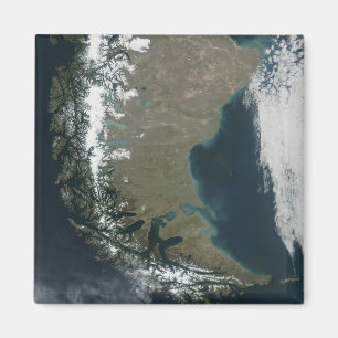 Íman Os Andes ásperos, neve-tampados