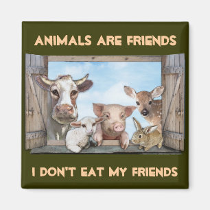 Íman Os animais são amigos