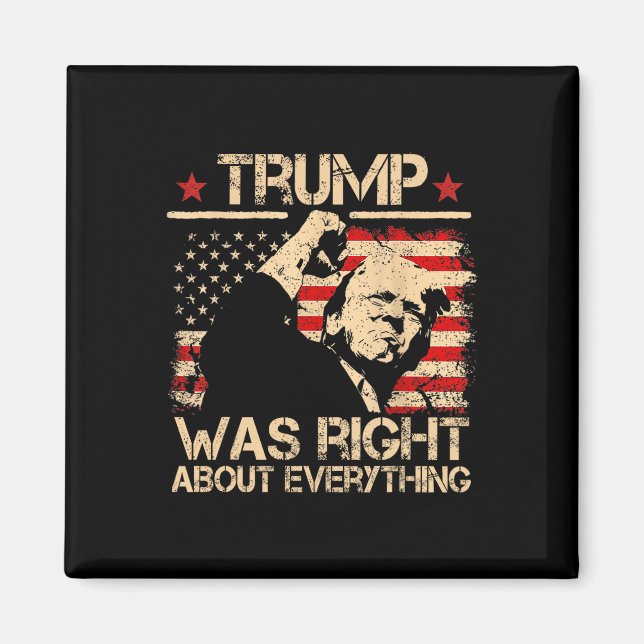Íman Os apoiadores de Trump estavam certos sobre tudo (Frente)
