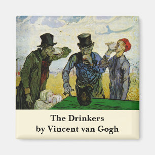 Íman Os Bebedores por Vincent van Gogh