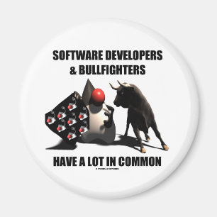 Íman Os Bullfighters dos programadores de software têm