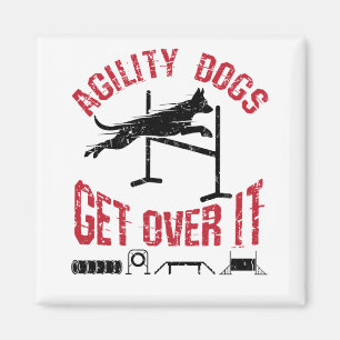 Íman Os Cães De Agilidade Superam Isso