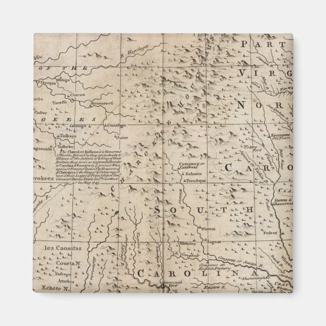 Íman Os Carolinas e a Geórgia (Frente)