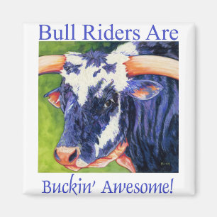 Íman Os cavaleiros de Bull são - ímã de Bull do rode