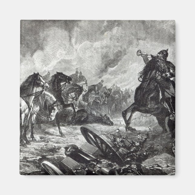 Íman Os cavalos de Gravelotte (Frente)