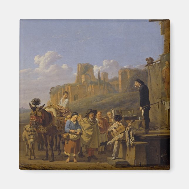 Íman Os Charlatans italianos, 1657 (Frente)