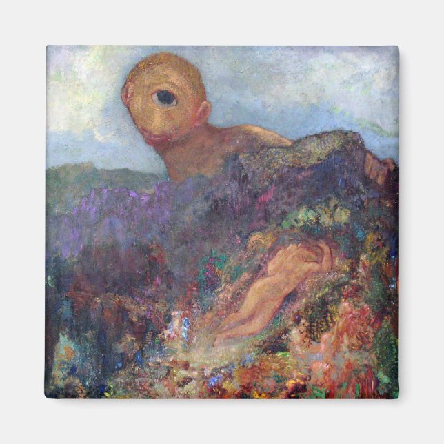 Íman Os Ciclopes, Redon, 1898-1900 (Frente)