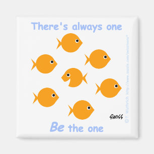 Íman Os desenhos animados bonitos inspirados "lá são