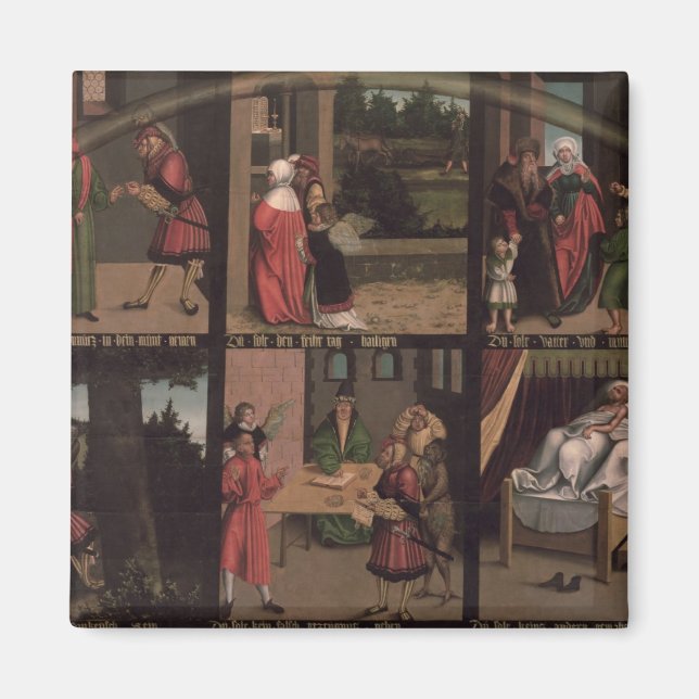 Íman Os Dez Mandamentos (Frente)