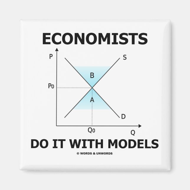 Íman Os Economistas Fazem Isso Com Modelos (Humor Econô (Frente)