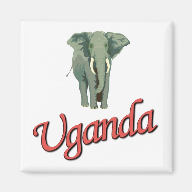 Íman Os Elefantes Africanos (Frente)