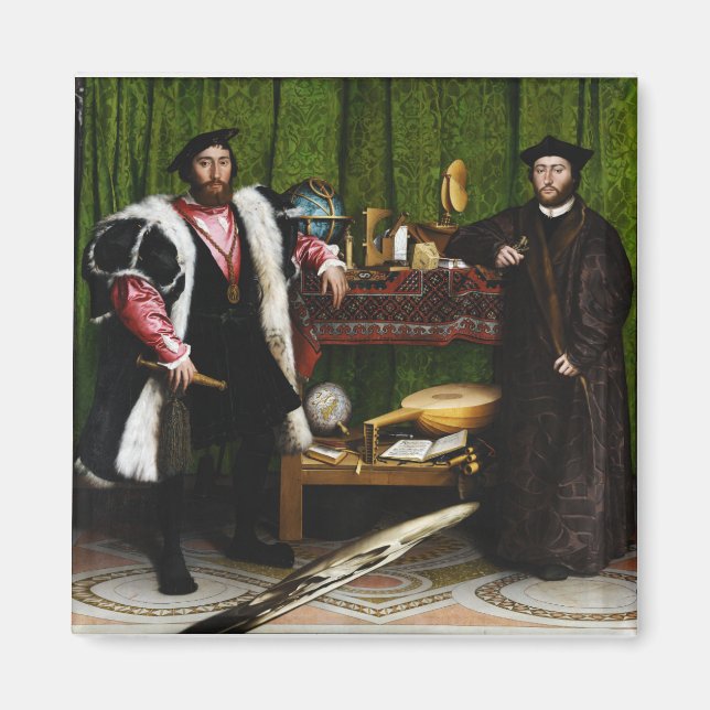 Íman Os embaixadores de Hans Holbein, o jovem (Frente)
